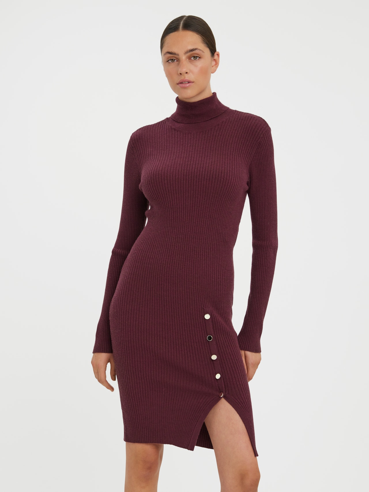 Vero Moda VMABA Długa sukienka -Port Royale - 10217303