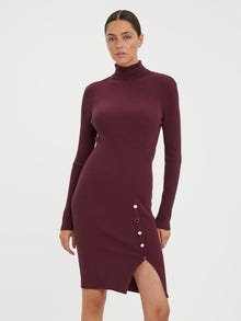 Vero Moda VMABA Langes Kleid -Port Royale - 10217303