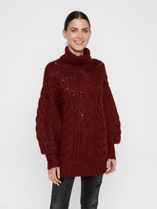 Vero Moda VMZENTA Pullover -Madder Brown - 10217328
