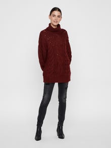 Vero Moda VMZENTA Pullover -Madder Brown - 10217328