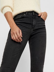 Vero Moda VMLUX Mittlere Taille Slim Fit Jeans -Black - 10217480