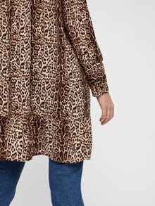 Vero Moda VMZIGGA Kort klänning -Cuban Sand - 10217489