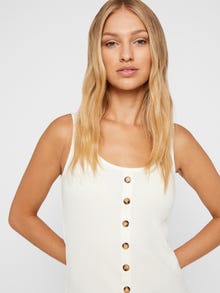 Vero Moda VMPOLLY Top -Snow White - 10217652