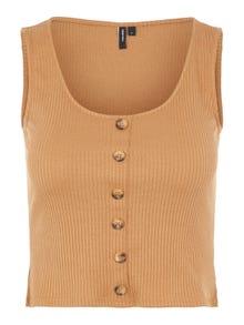 Vero Moda VMPOLLY Top -Toasted Coconut - 10217652
