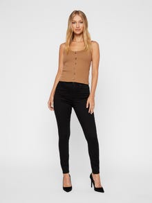 Vero Moda VMPOLLY Top -Toasted Coconut - 10217652