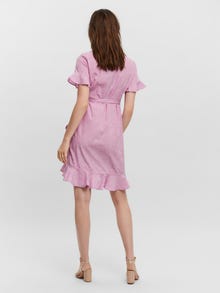 Vero Moda VMHENNA Korte jurk -Smoky Grape - 10217974
