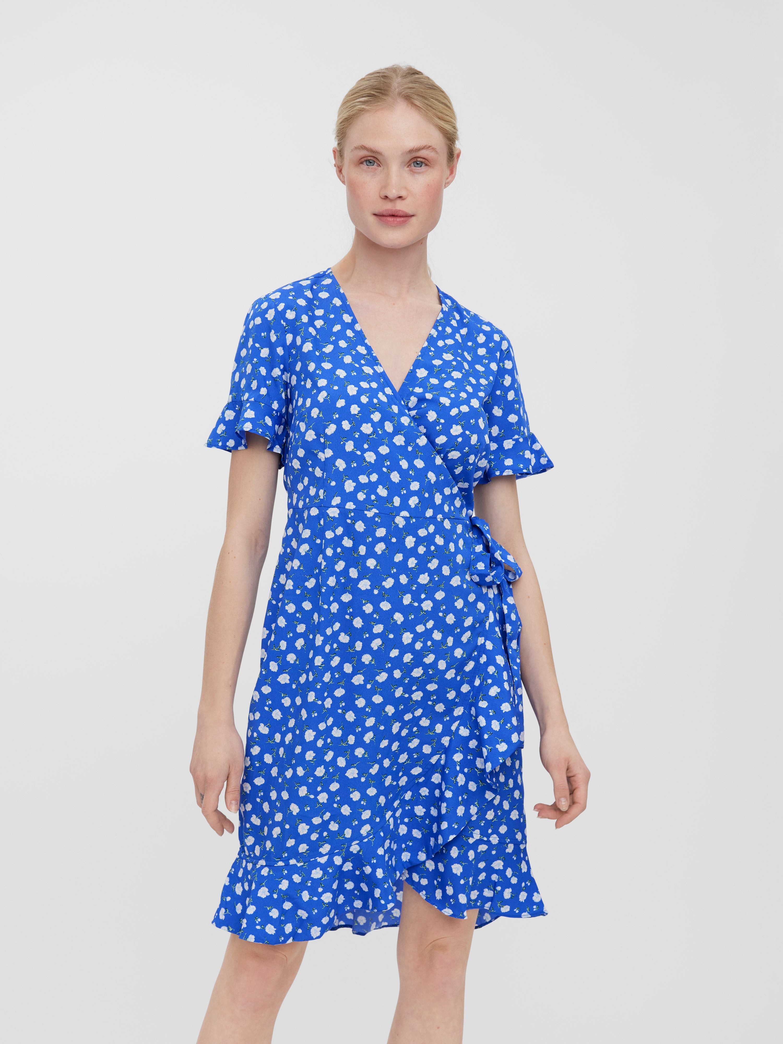 Faithfull the brand freya best sale wrap dress