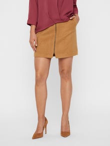 Vero Moda VMCOCOJANA Short skirt -Tobacco Brown - 10218024