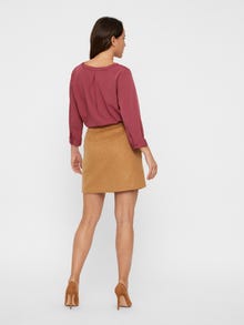 Vero Moda VMCOCOJANA Short skirt -Tobacco Brown - 10218024