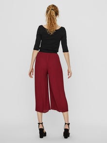 Vero Moda VMYOLU Pantalones -Tibetan Red - 10218136
