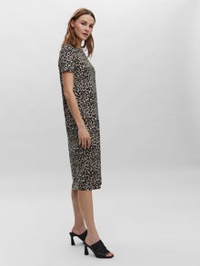 Vero Moda VMGAVA Lange jurk -Oatmeal - 10218363