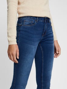 Vero Moda VMSEVEN Mid rise Slim fit Jeans -Medium Blue Denim - 10218463