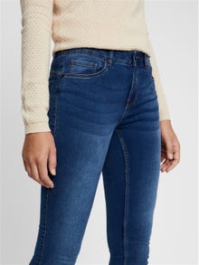 Vero Moda VMSEVEN Taille moyenne Slim Fit Jeans -Medium Blue Denim - 10218463