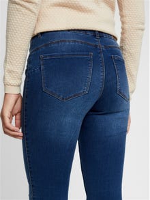 Vero Moda VMSEVEN Taille moyenne Slim Fit Jeans -Medium Blue Denim - 10218463