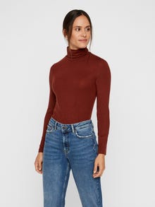 Vero Moda VMAVA Chemises -Madder Brown - 10219220