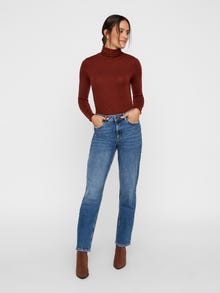 Vero Moda VMAVA Chemises -Madder Brown - 10219220