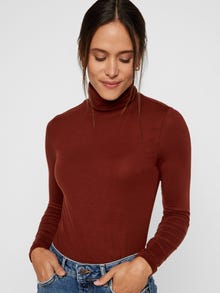 Vero Moda VMAVA Chemises -Madder Brown - 10219220