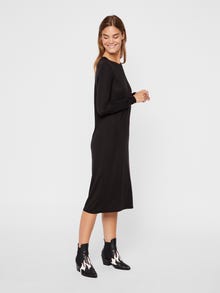 Vero Moda VMGAVA Dlouhé šaty -Black - 10219295
