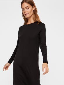 Vero Moda VMGAVA Dlouhé šaty -Black - 10219295