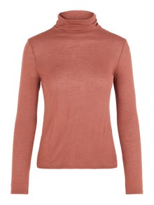 Vero Moda VMCLARA T-Shirt -Mahogany - 10219317