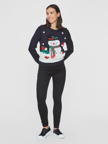 Vero Moda VMSNOWMAN Pullover -Night Sky - 10219504