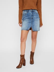 Vero Moda VMASLA Short skirt -Medium Blue Denim - 10219530