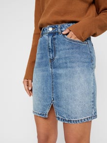 Vero Moda VMASLA Korte rok -Medium Blue Denim - 10219530
