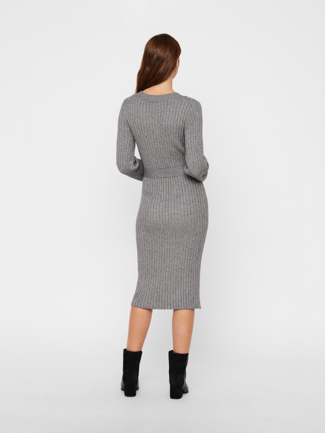 Vero Moda VMSVEA Short dress -Medium Grey Melange - 10219571