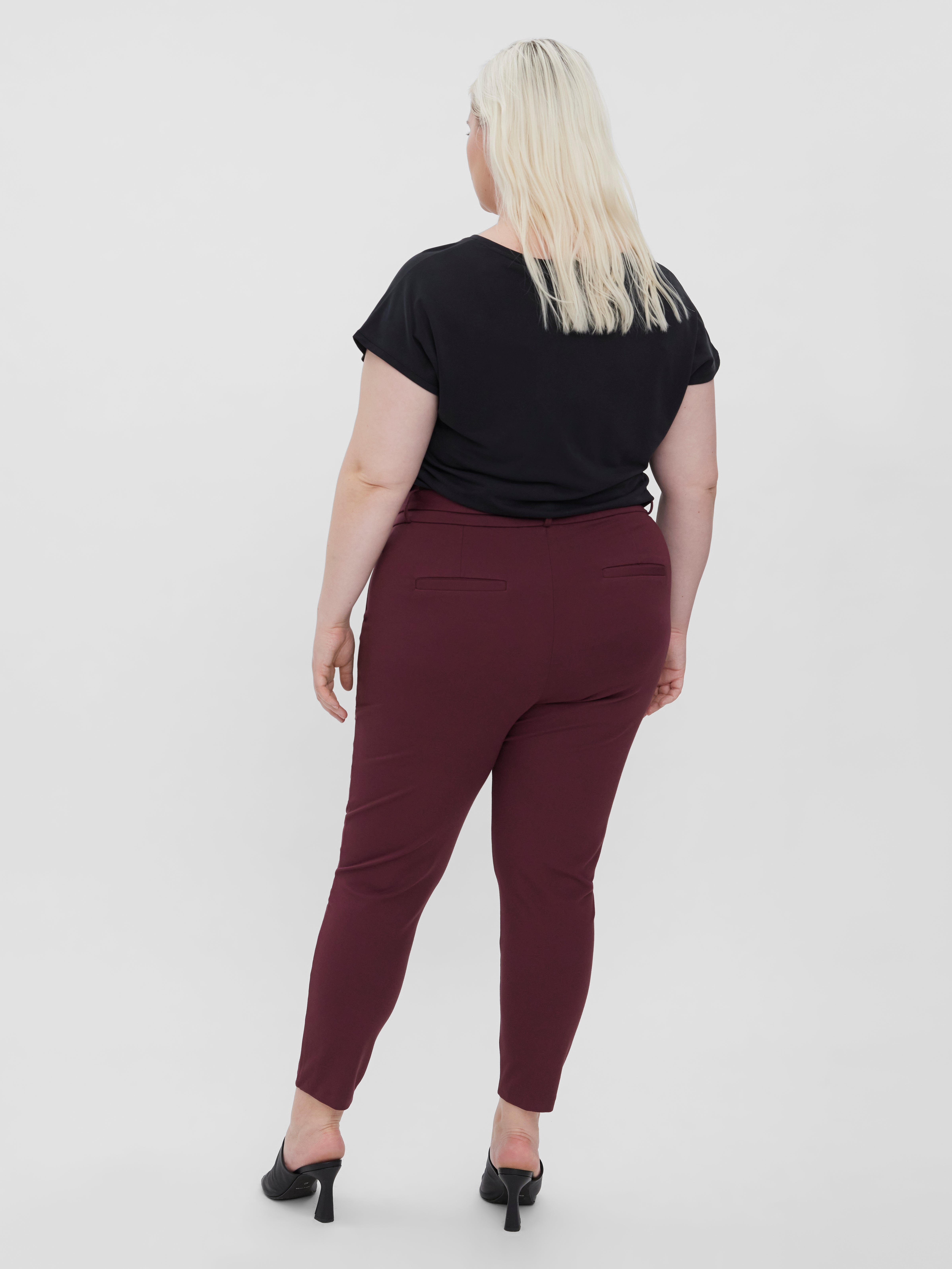 curve high waisted trousers