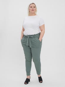 Vero Moda VMCEVA High rise Trousers -Laurel Wreath - 10219585