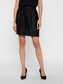 Vero Moda VMISOLDA Mini skirt -Black - 10220722