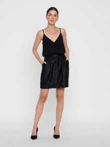 Vero Moda VMISOLDA Mini skirt -Black - 10220722