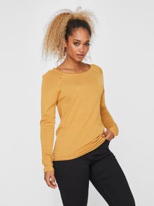 Vero Moda VMNELLIE Pullover -Amber Gold - 10220902