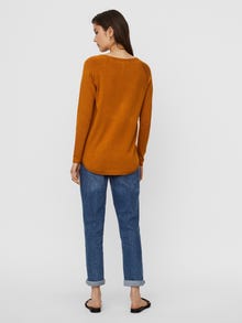 Vero Moda VMNELLIE Pullover -Buckthorn Brown - 10220902