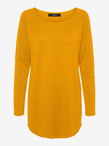 Vero Moda VMNELLIE Pullover -Golden Yellow - 10220902