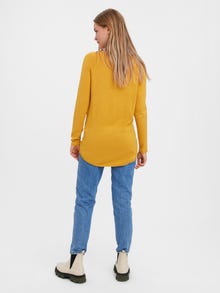 Vero Moda VMNELLIE Pullover -Golden Yellow - 10220902