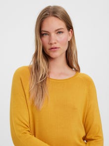 Vero Moda VMNELLIE Pullover -Golden Yellow - 10220902