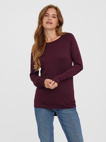 Vero Moda VMNELLIE Pullover -Winetasting - 10220902