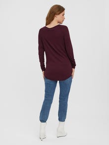 Vero Moda VMNELLIE Pullover -Winetasting - 10220902