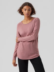 Vero Moda VMNELLIE Pullover -Nostalgia Rose - 10220902