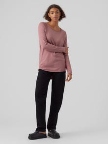 Vero Moda VMNELLIE Pullover -Nostalgia Rose - 10220902
