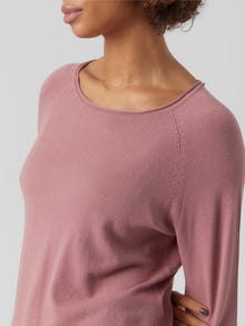 Vero Moda VMNELLIE Pullover -Nostalgia Rose - 10220902