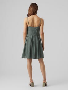 Vero Moda VMHONEY Kort klänning -Laurel Wreath - 10220925