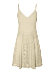 Vero Moda VMHONEY Kort kjole -Sandshell - 10220925