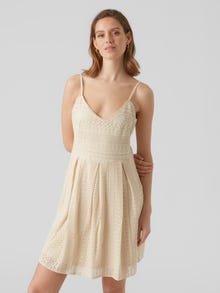 Vero Moda VMHONEY Vestido corto -Sandshell - 10220925