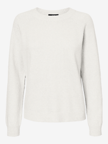 Vero Moda VMDOFFYSHINE Sweter -Snow White - 10221006