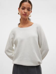 Vero Moda VMDOFFYSHINE Sweter -Snow White - 10221006