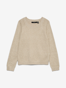 Vero Moda VMDOFFYSHINE Pullover -Silver Mink - 10221006