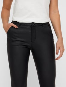 Vero Moda VMLEAH Srednje visok pas Hlače -Black - 10221336