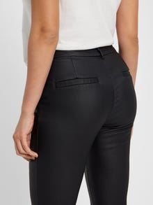 Vero Moda VMLEAH Srednje visok pas Hlače -Black - 10221336